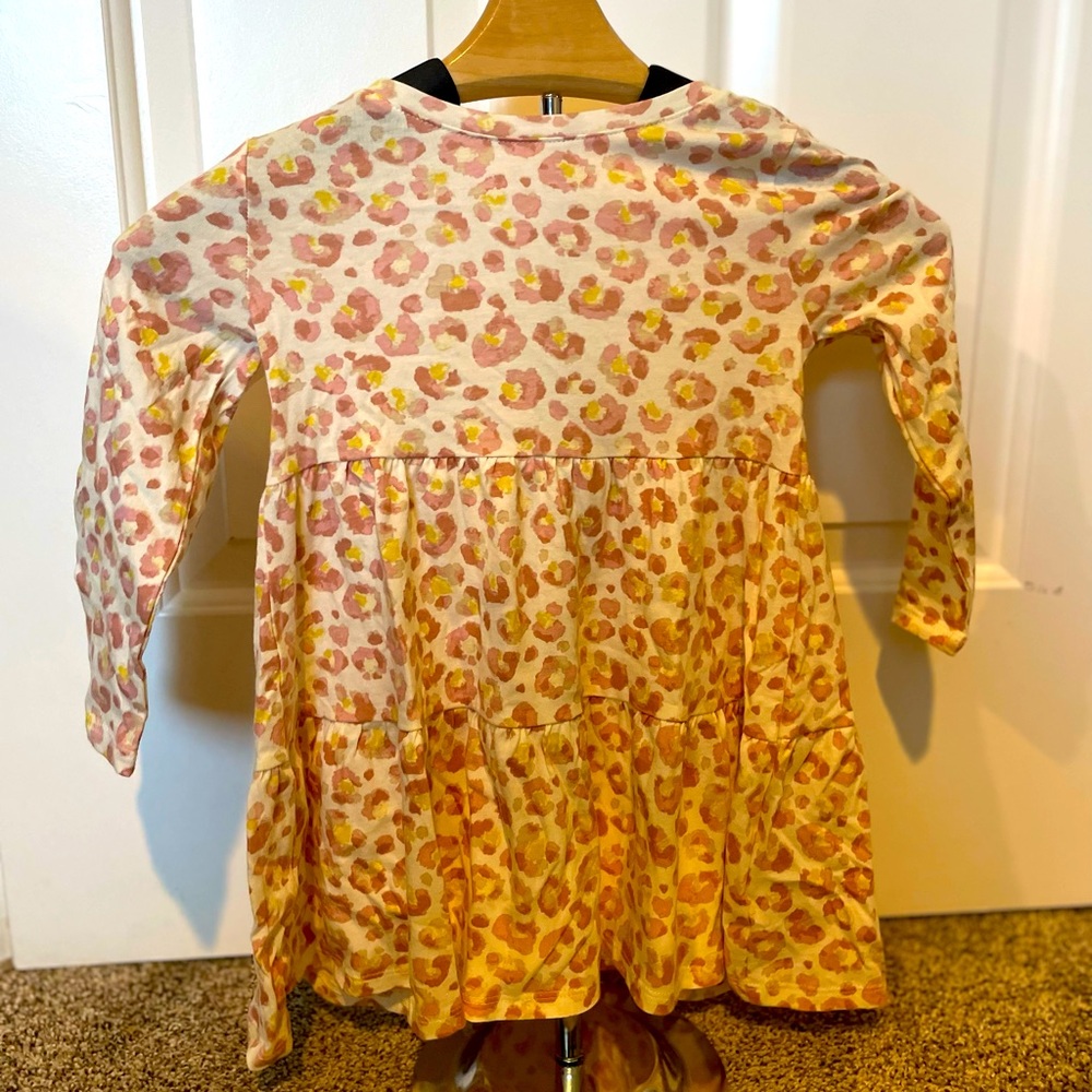 Crewcuts Cotton Leopard Print Dress - Size 3 - NWT!